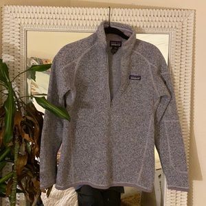Patagonia Tops | Xs Nwot Patagonia Beluga Better Sweater 14 Zip | Color: Gray/Purple | Size: Xs | Oliviabroy's Closet